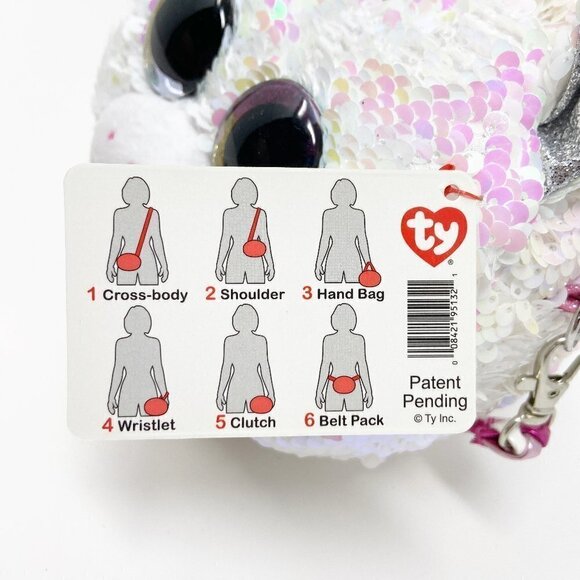 TY | Fashion Flippy Sequin Purse Diamond the Unicorn NWT - Picture 10 of 10